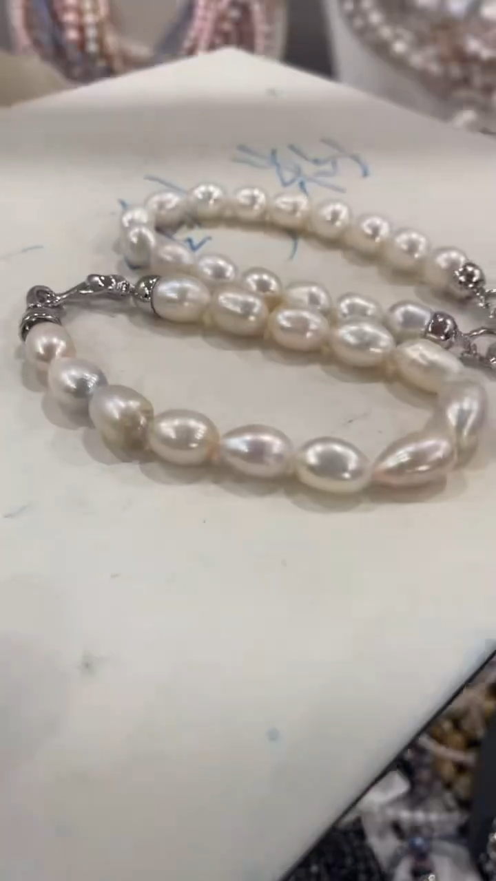 淡水珍珠未镶嵌项链1