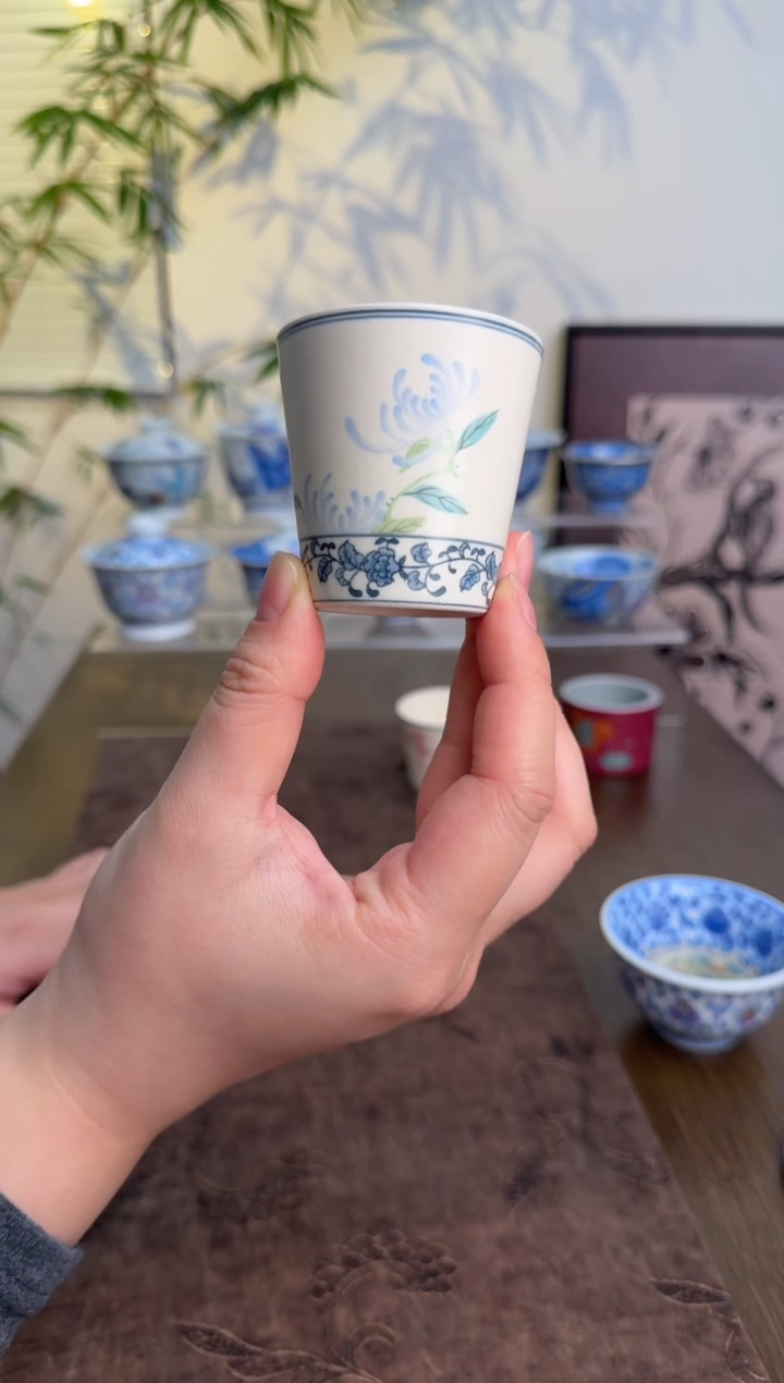 【闪购商品】景德镇手绘茶杯茶杯