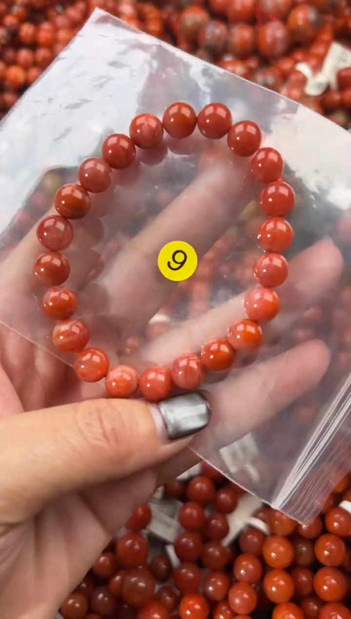 未镶嵌手串南红玛瑙8+