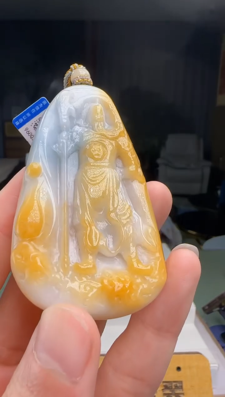 【闪购商品】翡翠吊坠(不含链)未镶嵌DY@@960Q3J14436