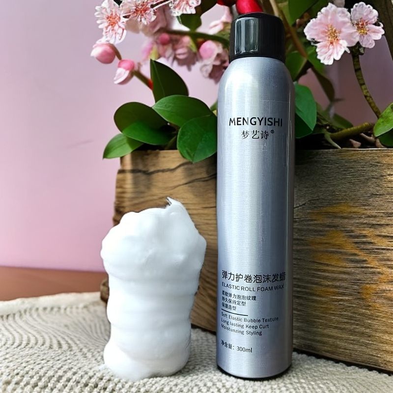 梦艺诗弹力护卷泡沫发蜡【摩丝】300ml【4瓶8瓶选择】