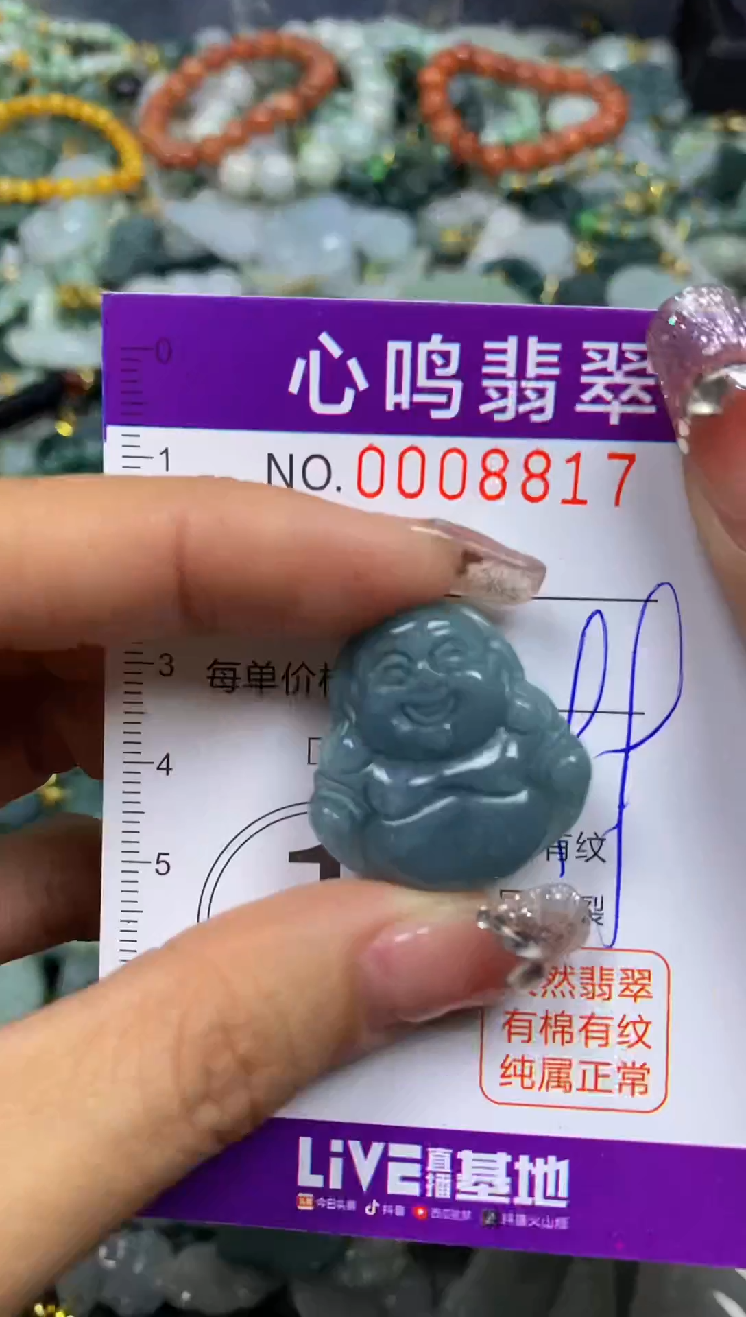 【闪购商品】翡翠颈饰未镶嵌闪购008817