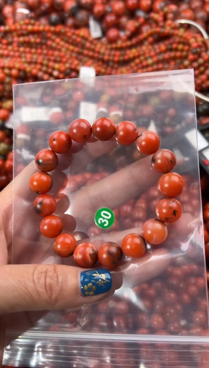 未镶嵌手串南红玛瑙1