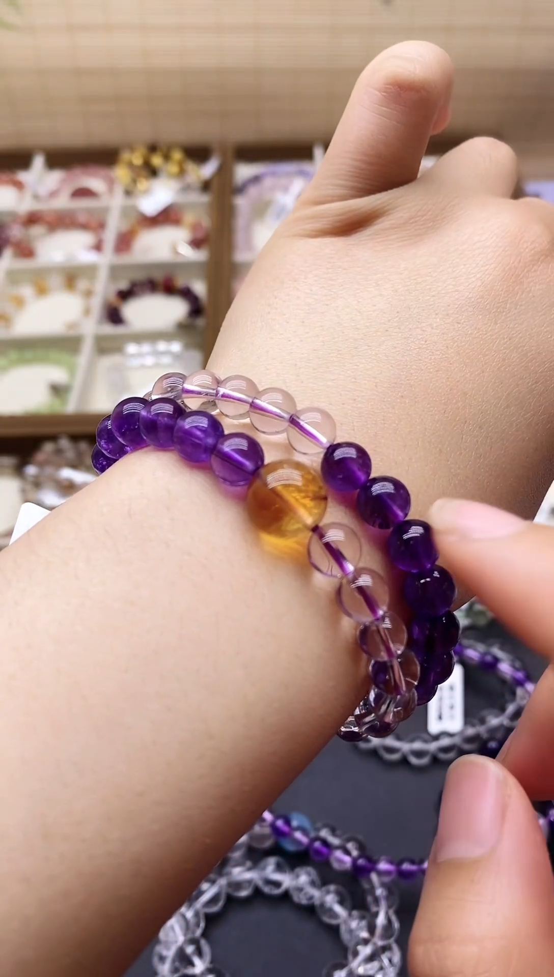 【闪购商品】水晶手串未镶嵌手串