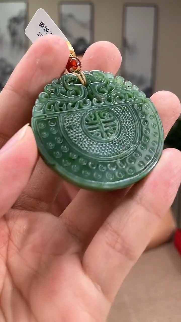 和田玉未镶嵌颈饰多样性拍一发一140043