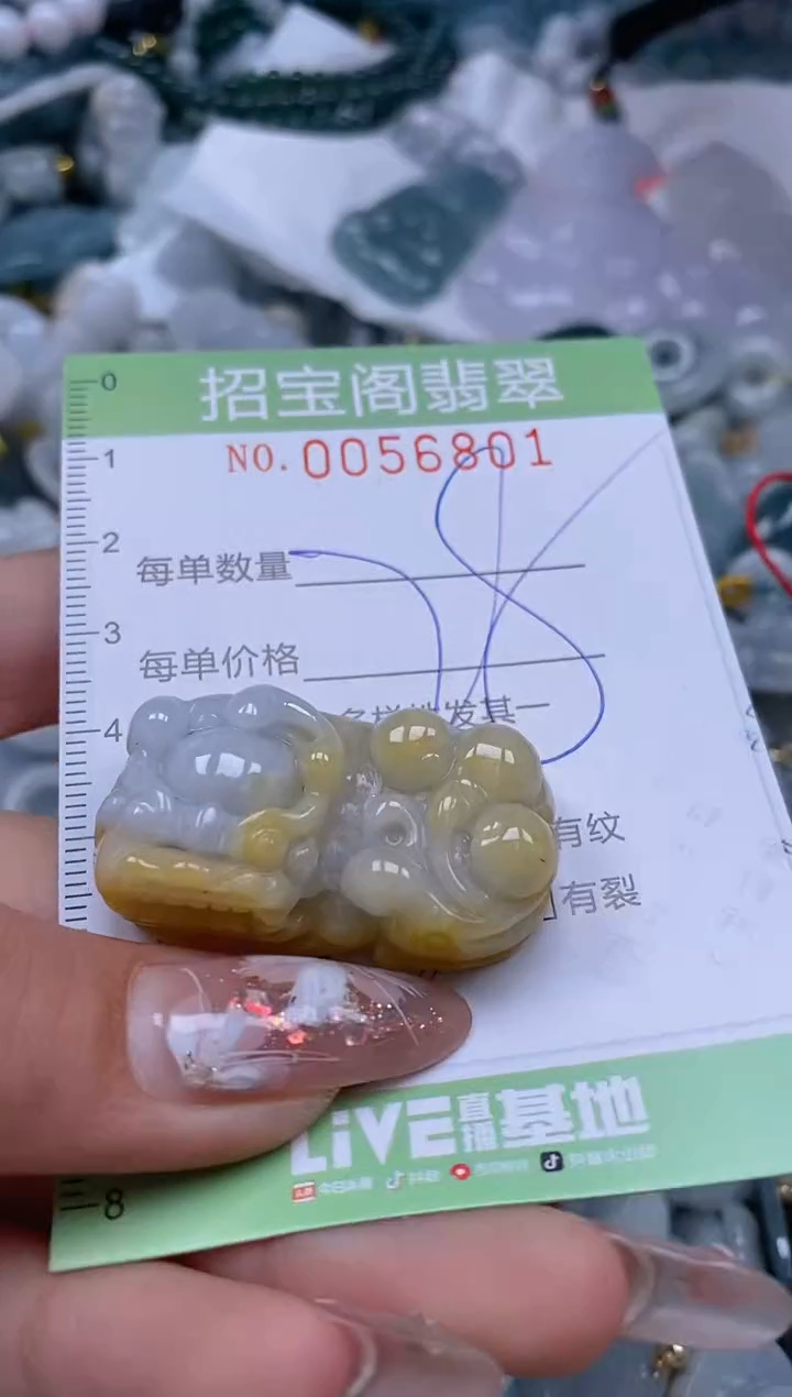 【闪购商品】翡翠颈饰未镶嵌闪购商品0056801