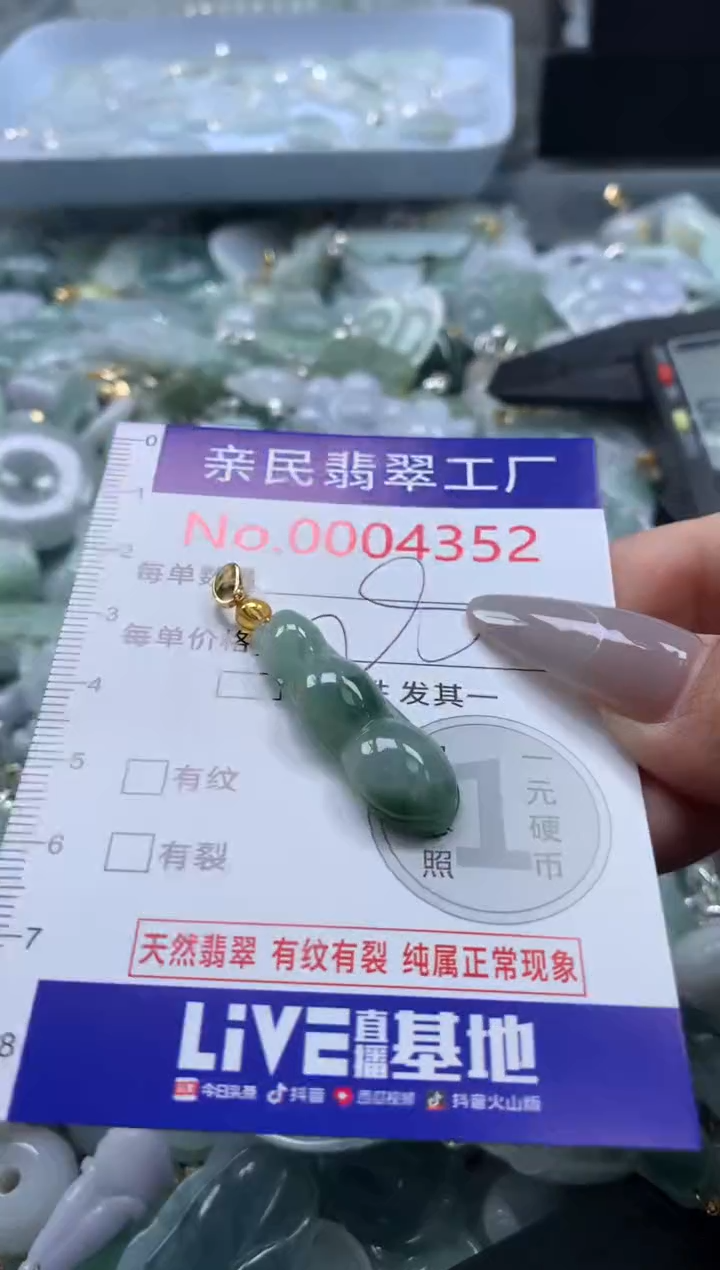 颈饰未镶嵌翡翠4352