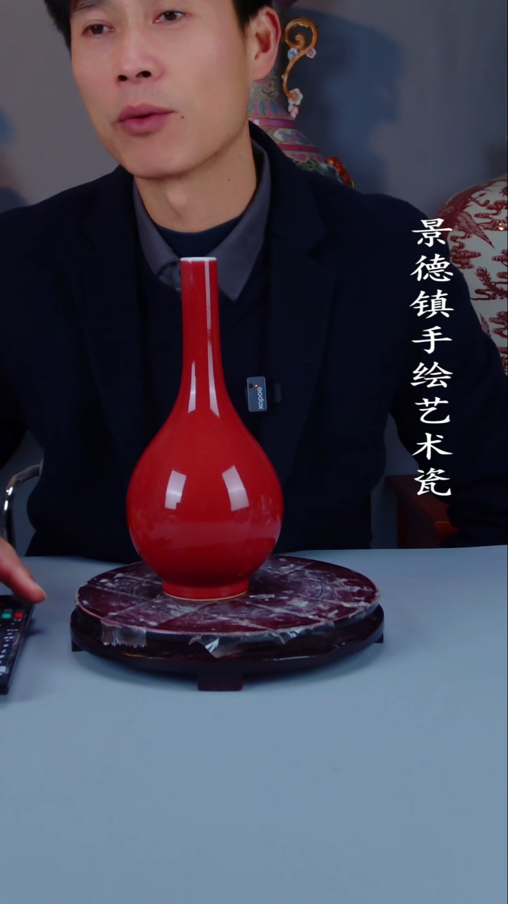 摆件陶瓷景德镇手工手绘陶瓷摆件13