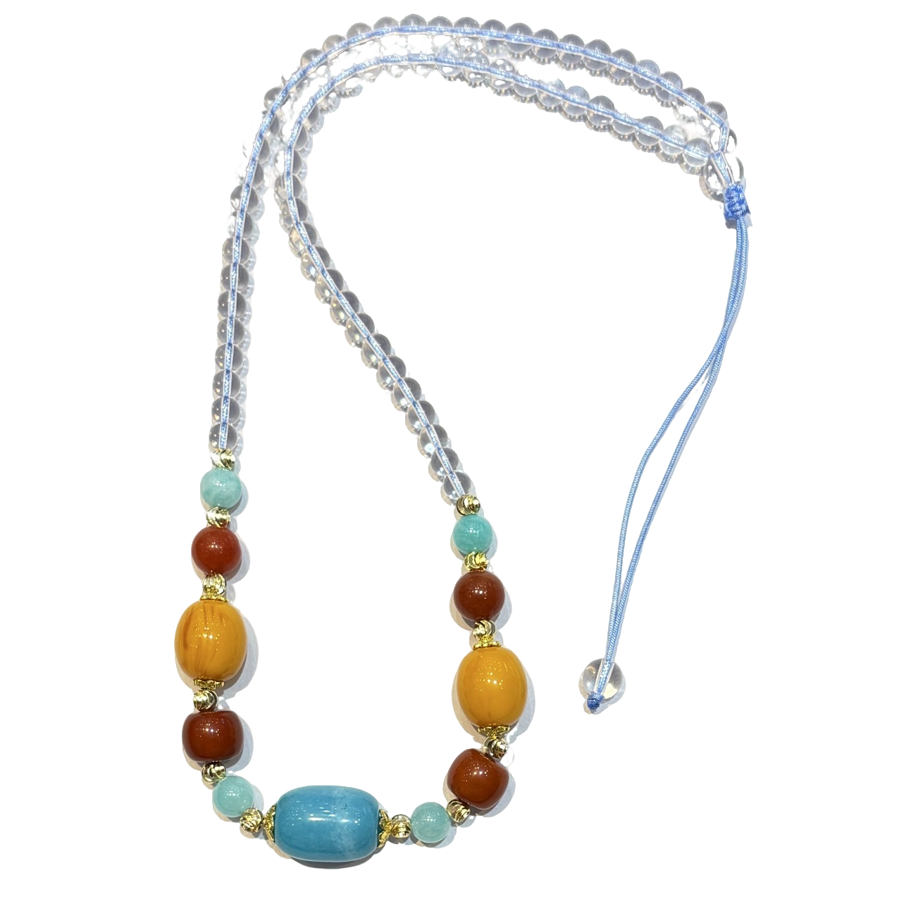 高定珠宝转运珠吊坠设计款XD274带绳子多样性只发其一