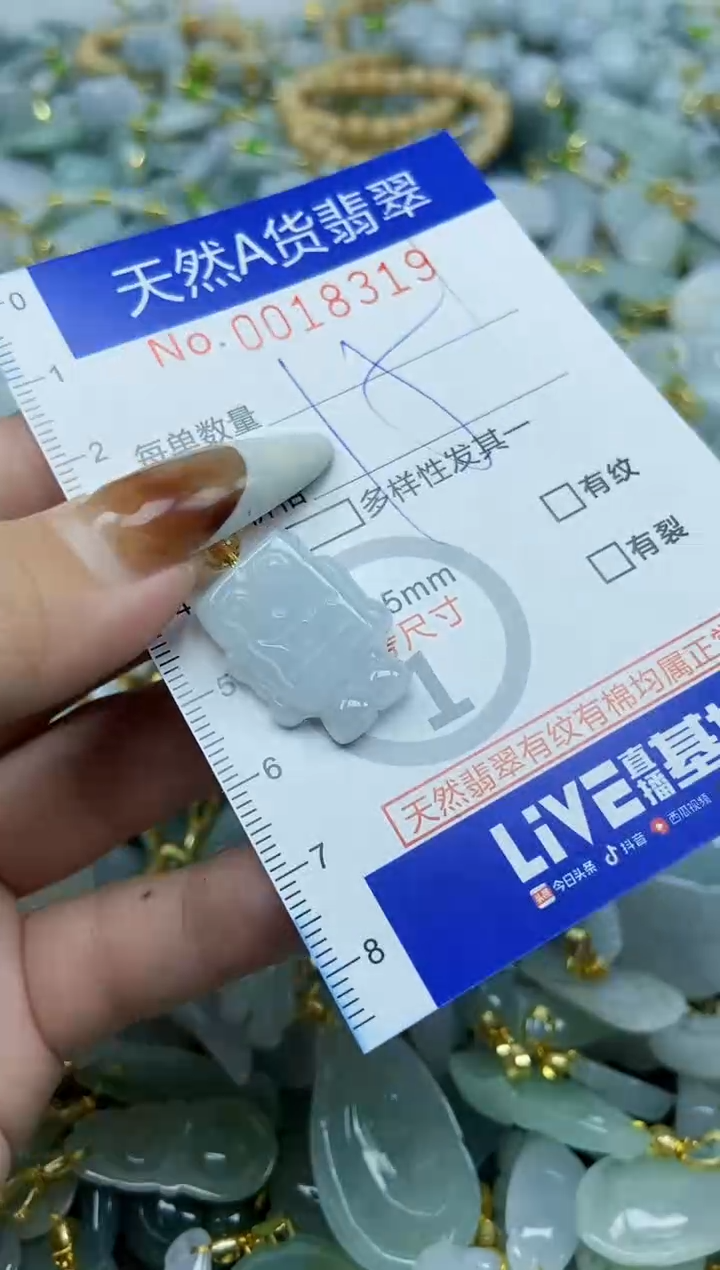 【闪购商品】翡翠颈饰未镶嵌天然A货翡翠