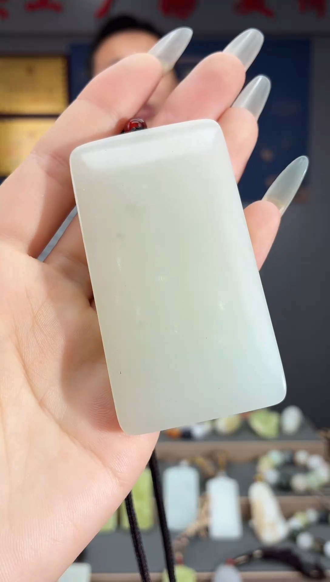 颈饰未镶嵌和田玉1