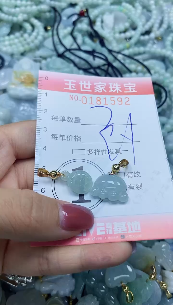 【闪购商品】翡翠颈饰未镶嵌闪购0181592