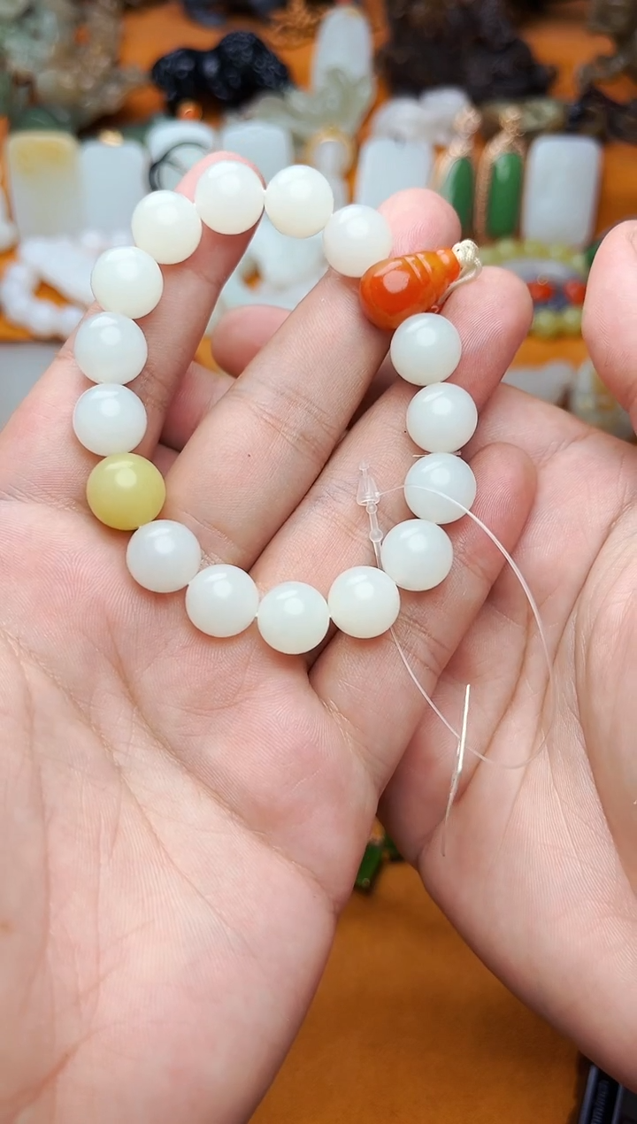 【闪购商品】和田玉手串未镶嵌手串
