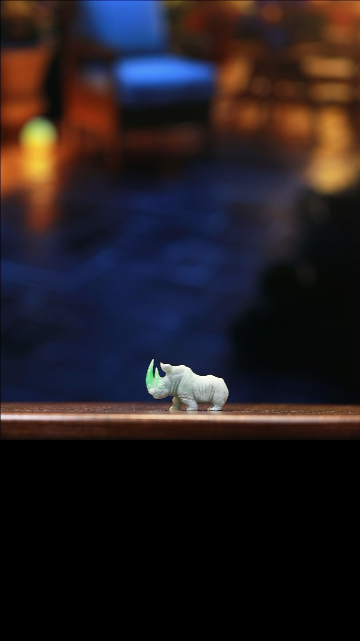 【闪购商品】翡翠摆件未镶嵌翡翠犀牛