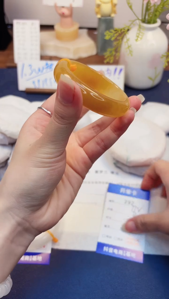 【闪购商品】石英质玉手镯未镶嵌292-财气镯-圈口55