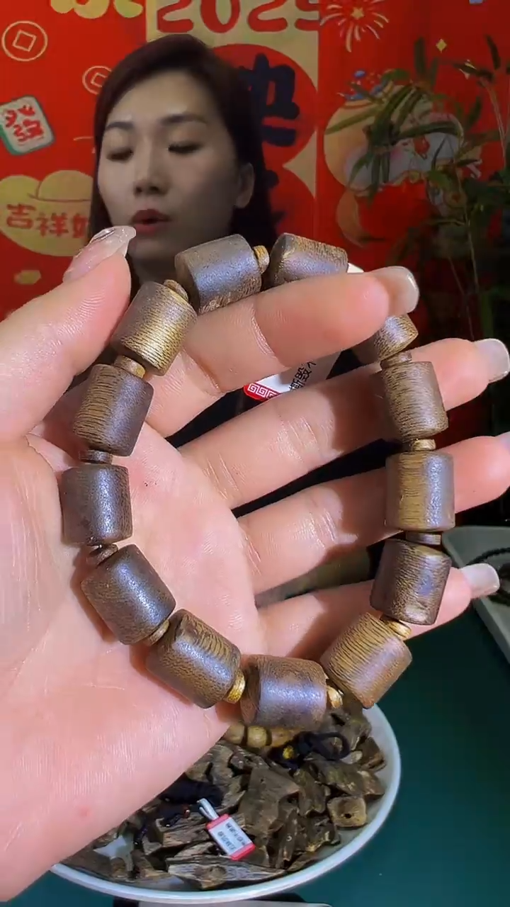 【闪购商品】沉香手串沉浮桶珠单圈多样发一