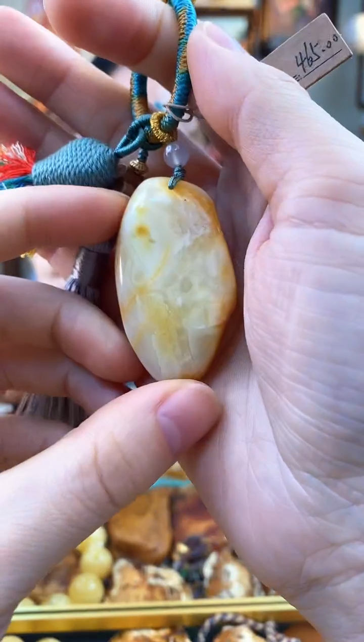 【闪购商品】琥珀颈饰未镶嵌吊坠