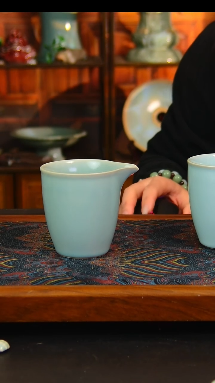 瓷片天**才原矿汝瓷福利单杯，全品