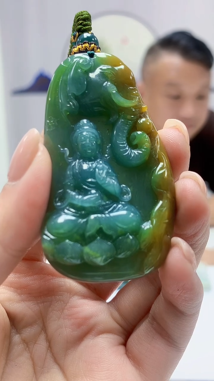 【闪购商品】定制翡翠未镶嵌4969ms-毛货57