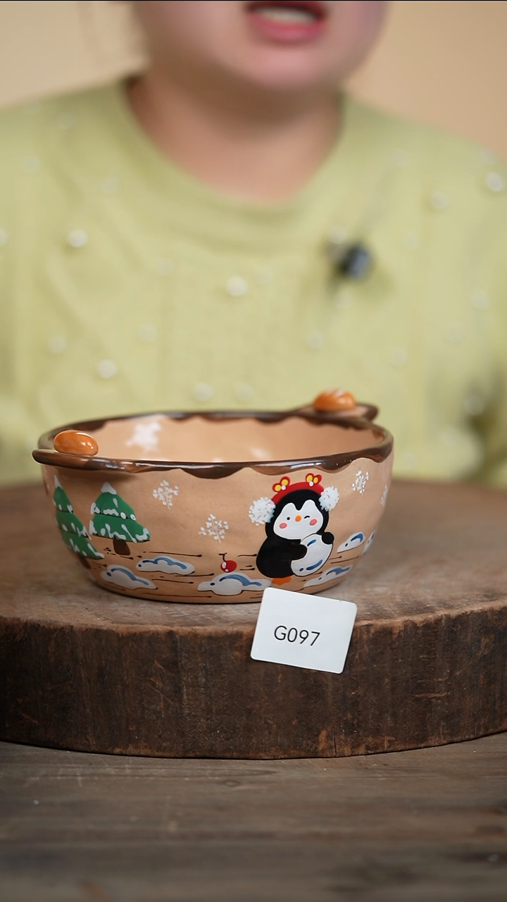 【闪购商品】瓷片景德镇高温釉下彩（食品级）097