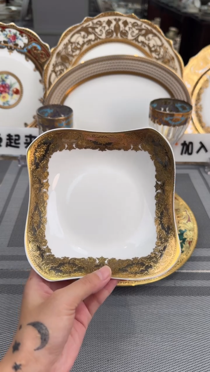 【闪购商品】瓷片沙拉碗2个福利款