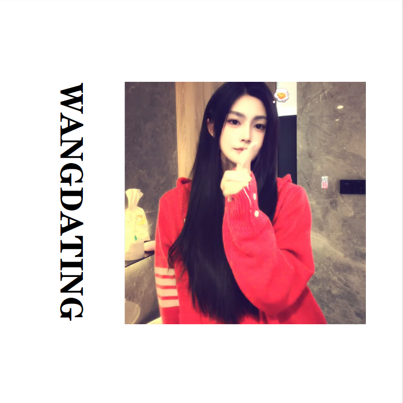 WANGDATING【素描小狗】25s春款后背小狗毛衣外套男女同款