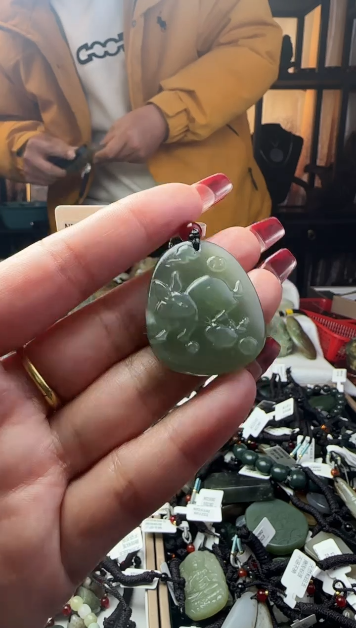 颈饰未镶嵌和田玉327453