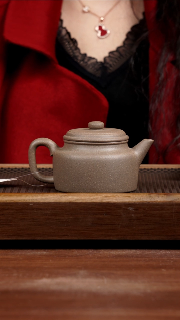 【闪购商品】紫砂茶壶青降德钟250CC