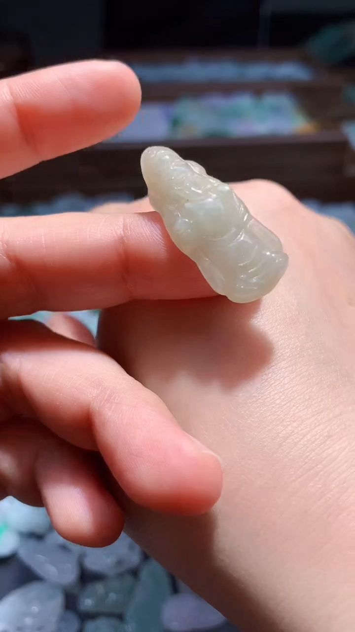 翡翠未镶嵌颈饰翡翠A货（不含链）