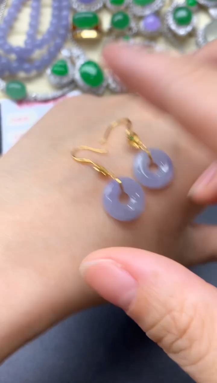 颈饰18K金镶嵌翡翠290中国好珍宝