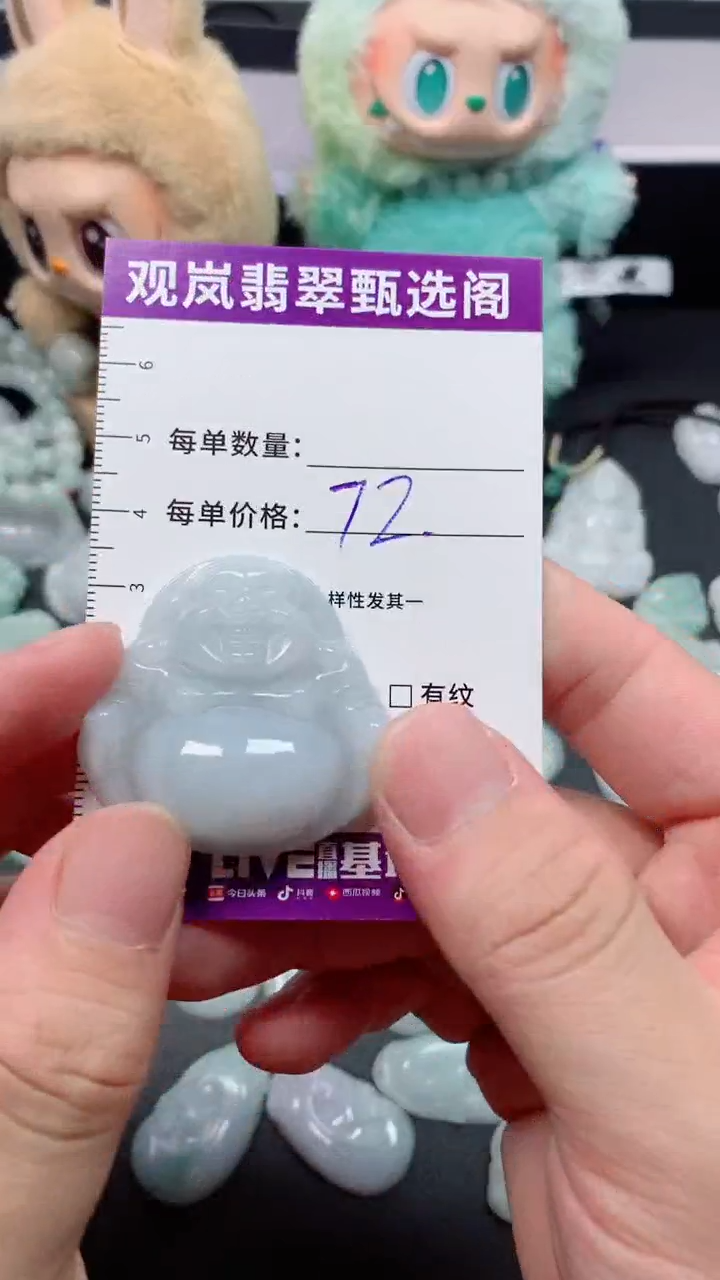 翡翠未镶嵌颈饰缅甸天然A货翡翠 保A保天然