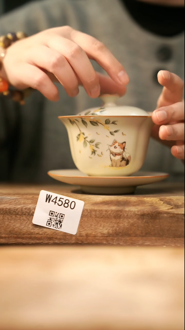 【经典福利】/ 盖碗@@W4580