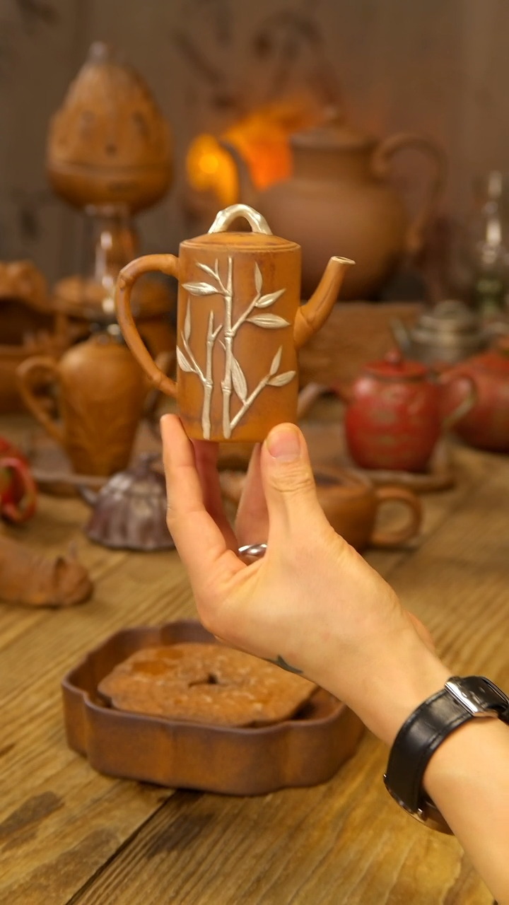 陶瓷节节高升描银11111111