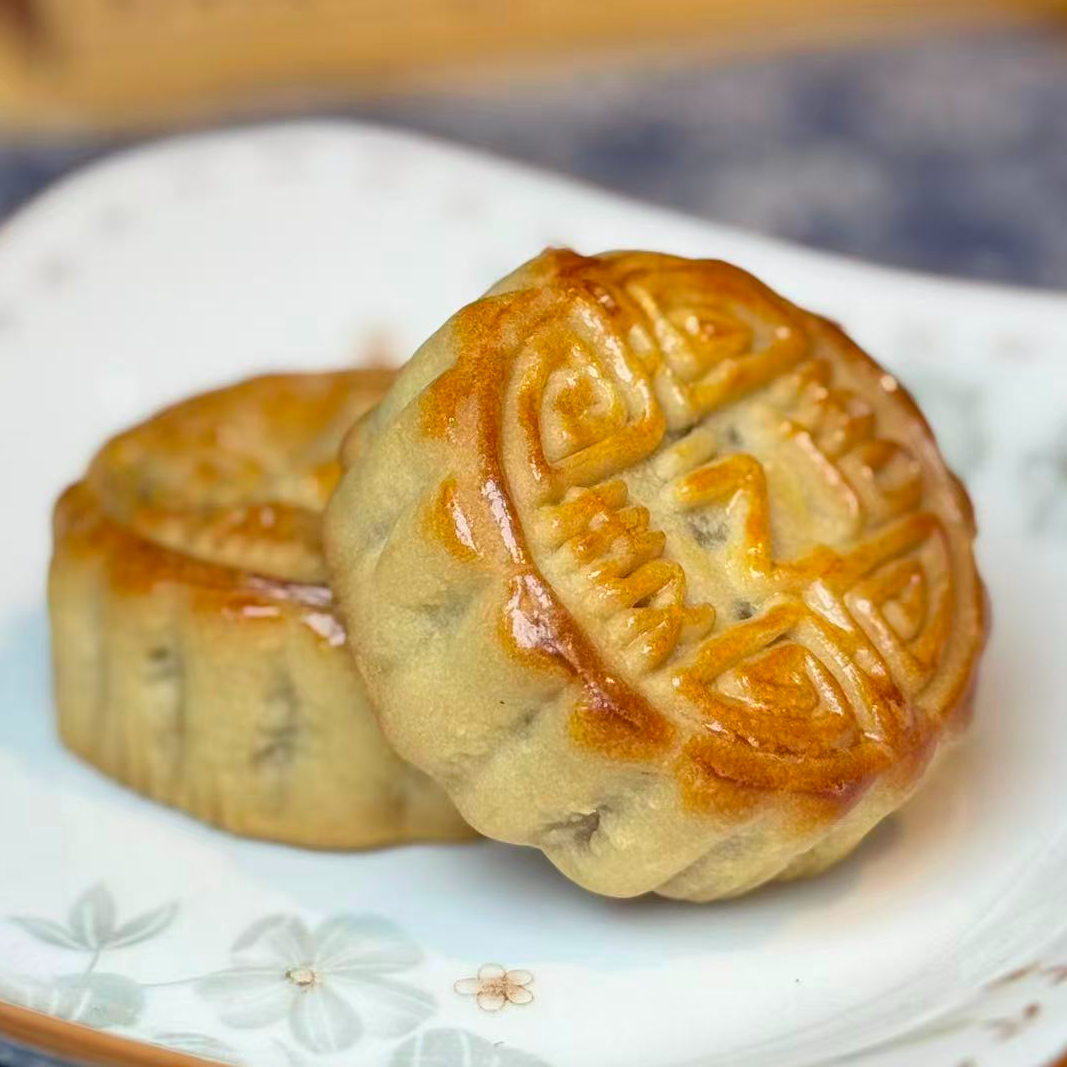 红枣月饼，鲜枣果肉