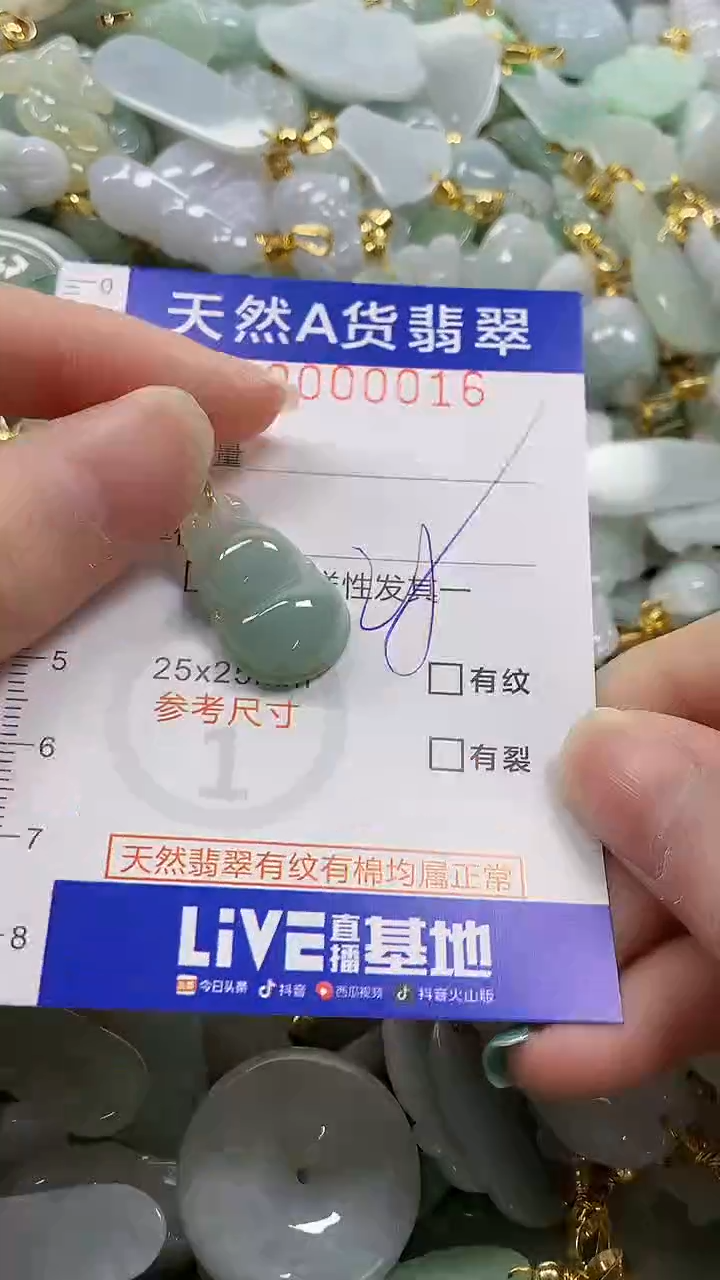 颈饰未镶嵌翡翠天然A货翡翠