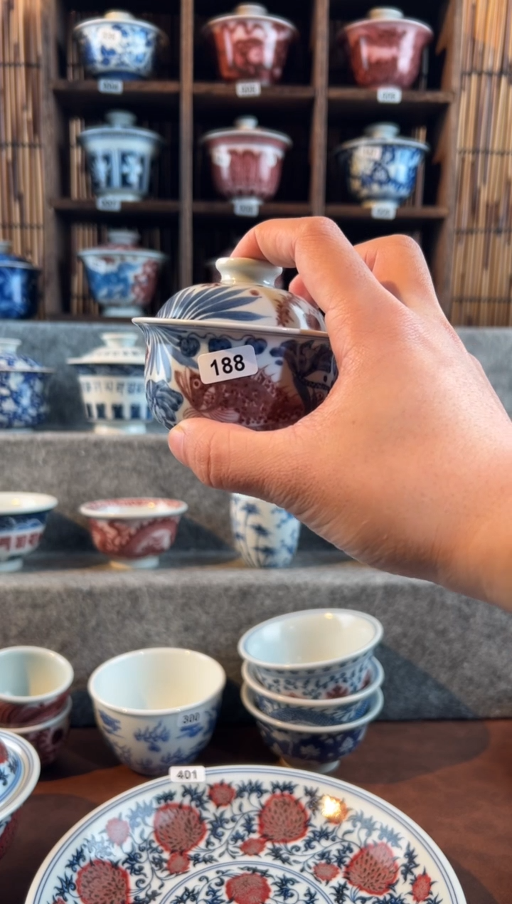 【闪购商品】188天禄言瓷手绘茶具