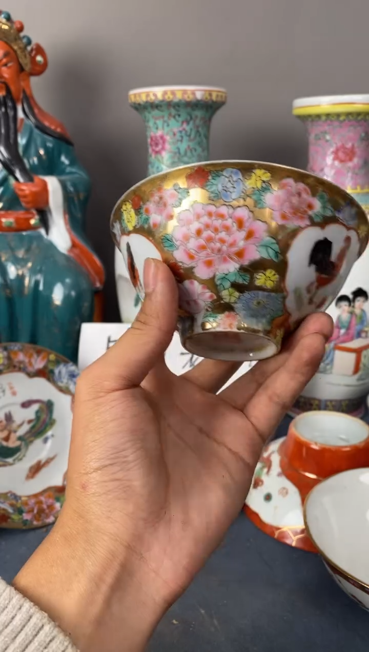 摆件陶567老厂瓷微瑕慎拍（已开价）