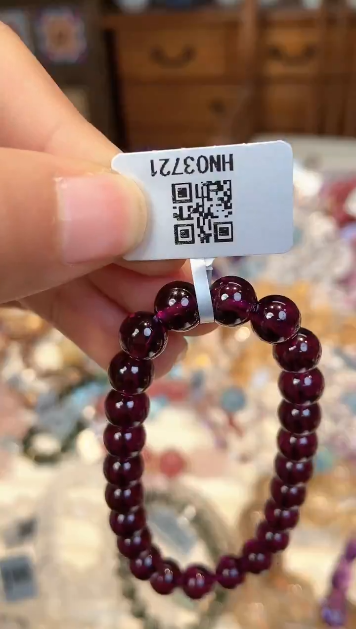 【闪购商品】石榴石手串未镶嵌手串