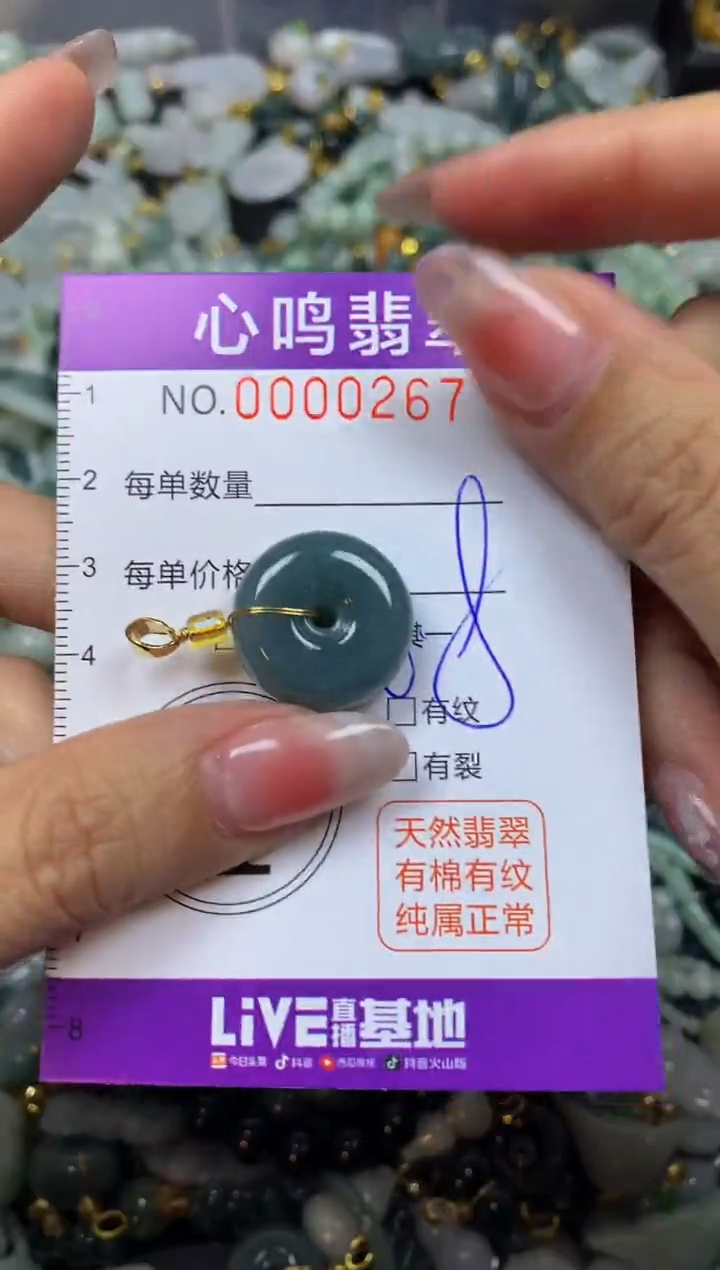 【闪购商品】翡翠颈饰未镶嵌闪购00267