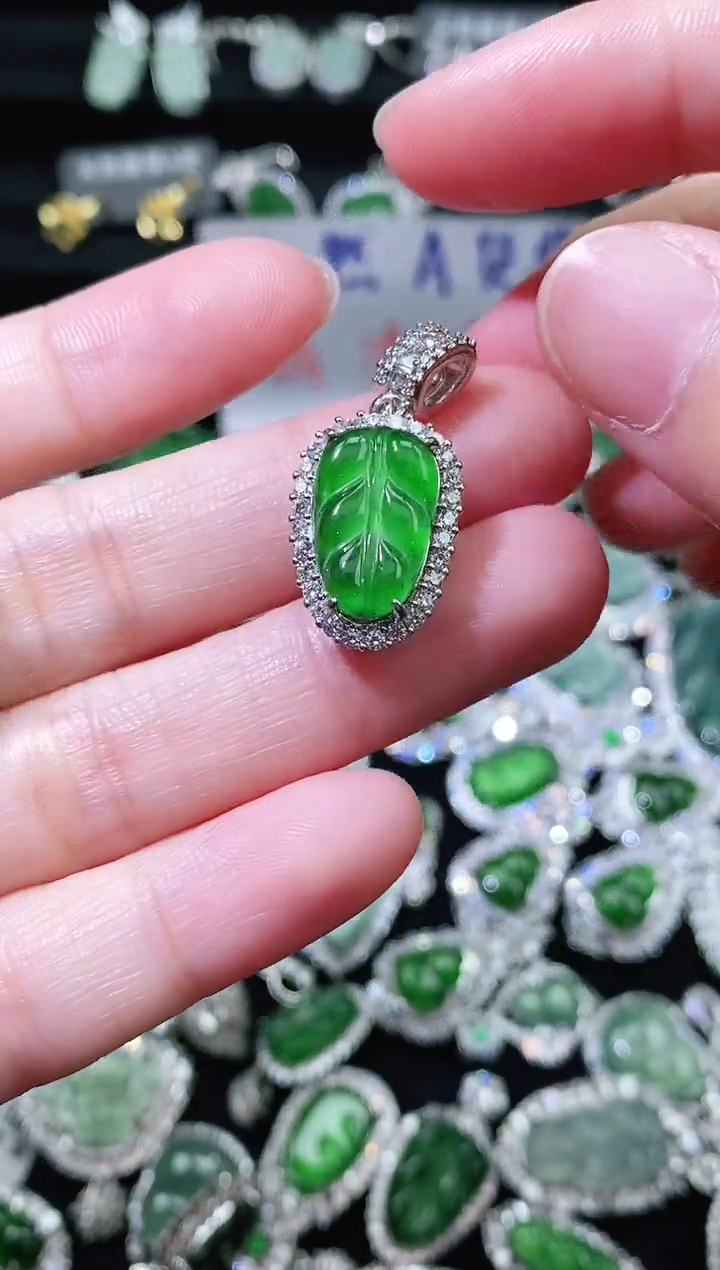 【闪购商品】翡翠未镶嵌颈饰精美翡翠-多样性只发一件H621