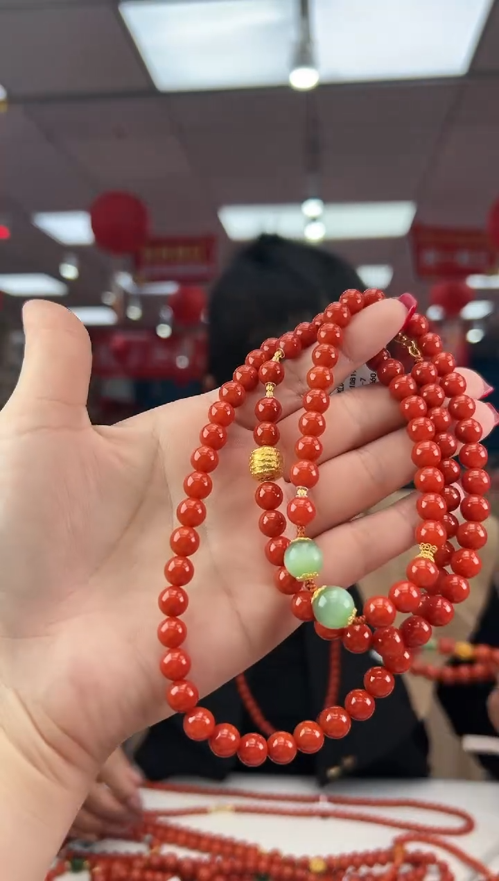 【闪购商品】南红玛瑙珠串未镶嵌多样发其一/610819612
