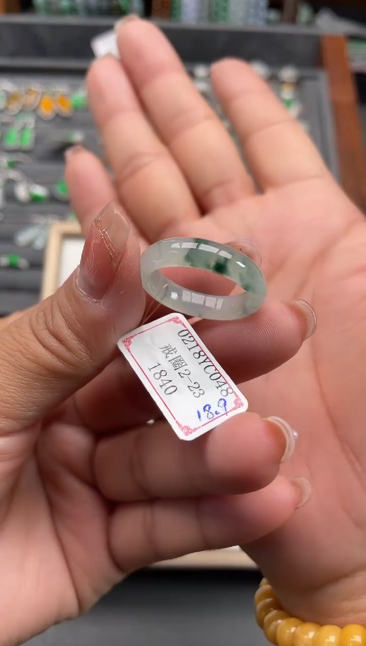 【闪购商品】翡翠戒圈未镶嵌0218YC048
