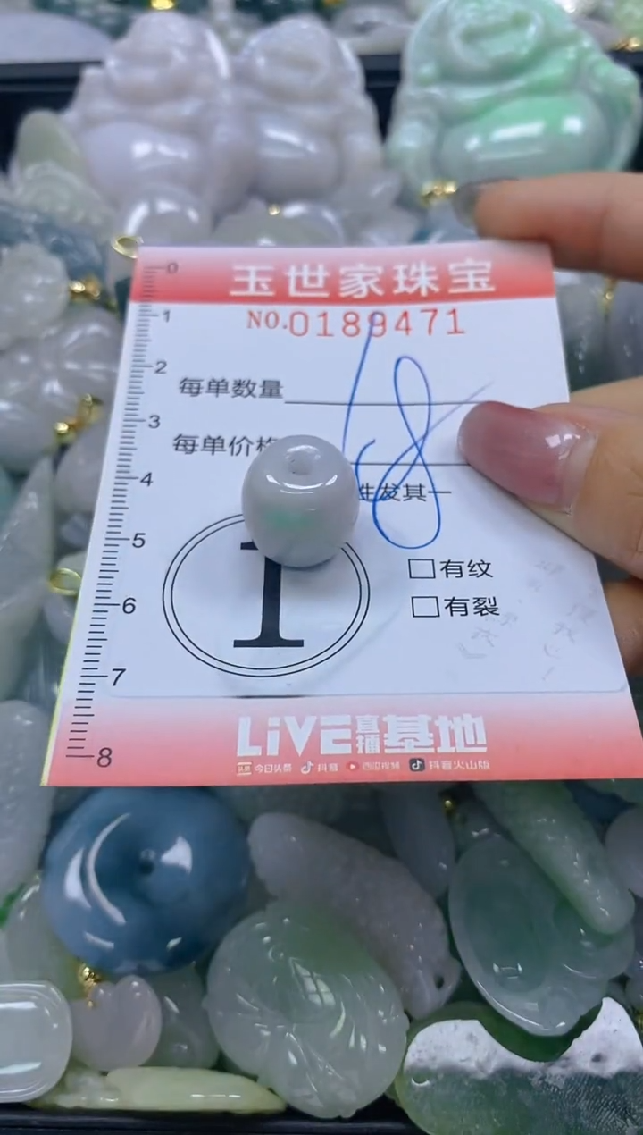 【闪购商品】翡翠颈饰未镶嵌闪购0189471