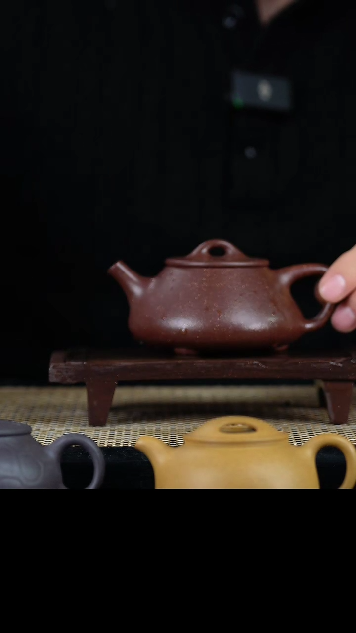 【闪购商品】手工原矿梨皮紫平盖石瓢  180cc