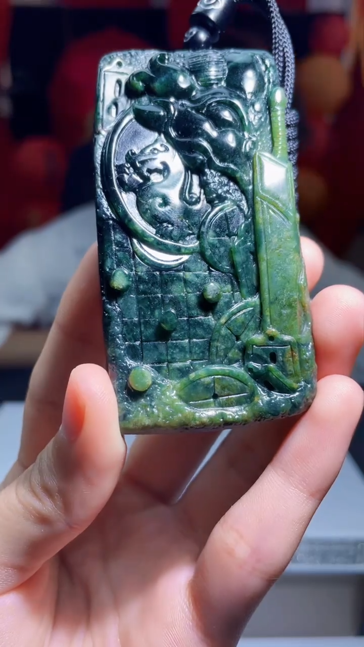 【闪购商品】翡翠吊坠(不含链)未镶嵌D31