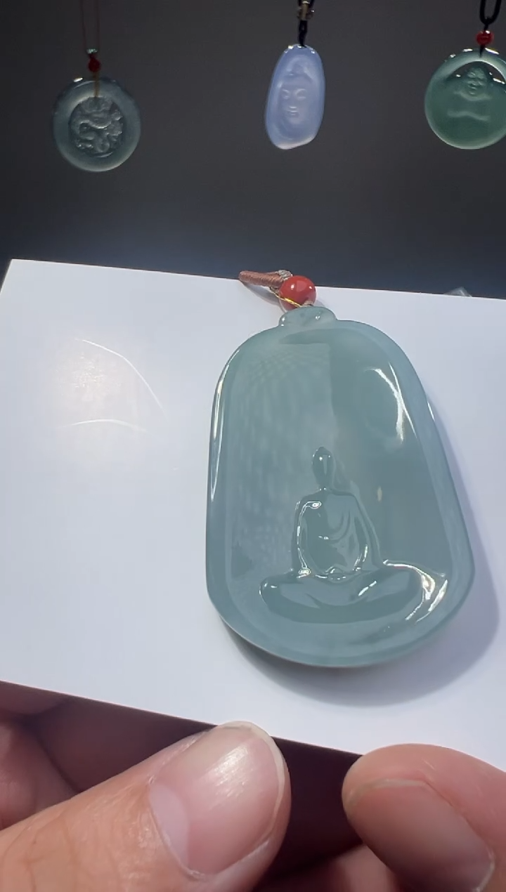 吊坠(不含链)未镶嵌翡翠悟道