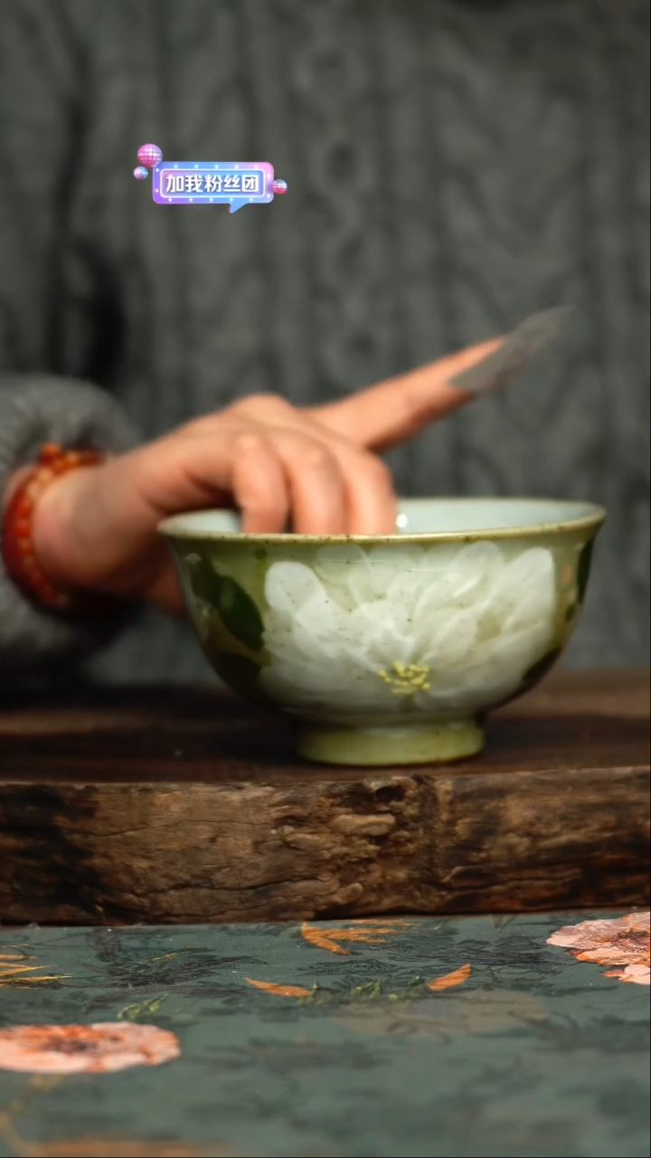 【闪购商品】杯釉下彩手工手绘同款陶器