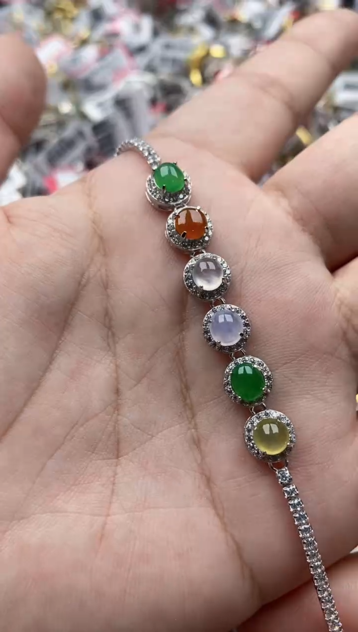 【闪购商品】翡翠戒指银S925镶嵌11111---2