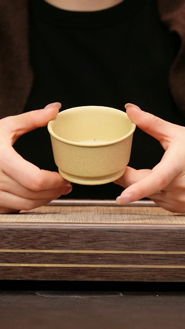 茶壶紫砂本绿 宽口杯