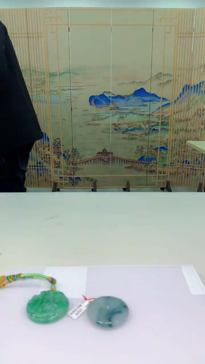 【闪购商品】定制翡翠未镶嵌4812ty-毛货挂件